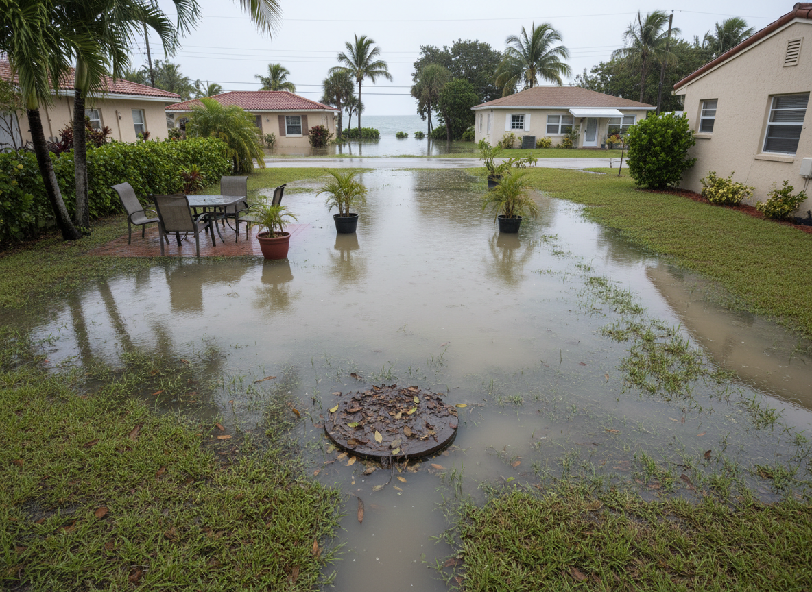 Local Drainage Issues That Lead to Yard Flooding in Lake Worth Beach