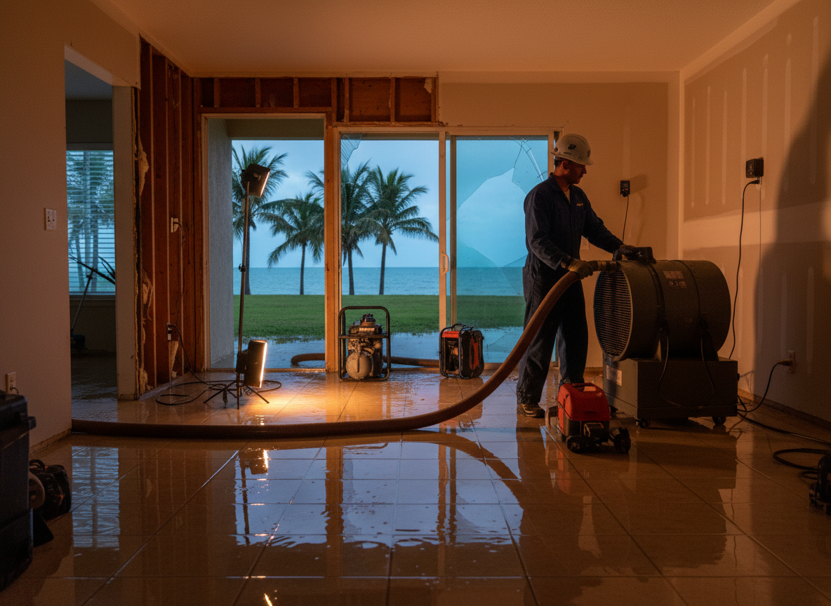 Water Damage Restoration  in Lantana