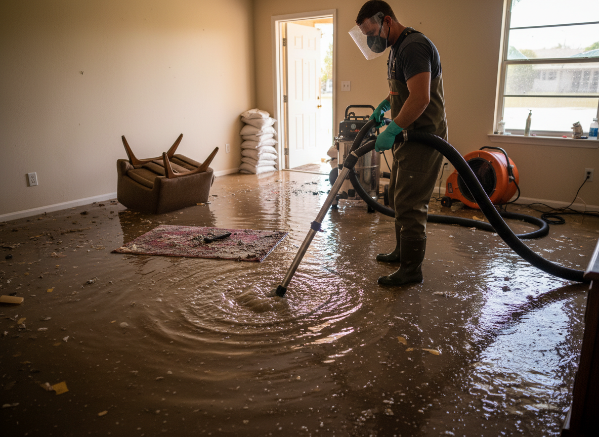 Water Damage Restoration  in Wellington