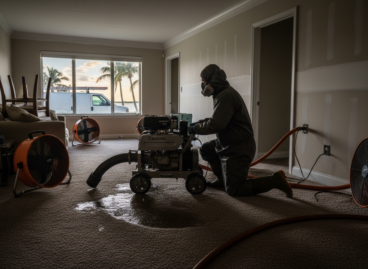 Flood Restoration Services in Lake Worth Beach, FL