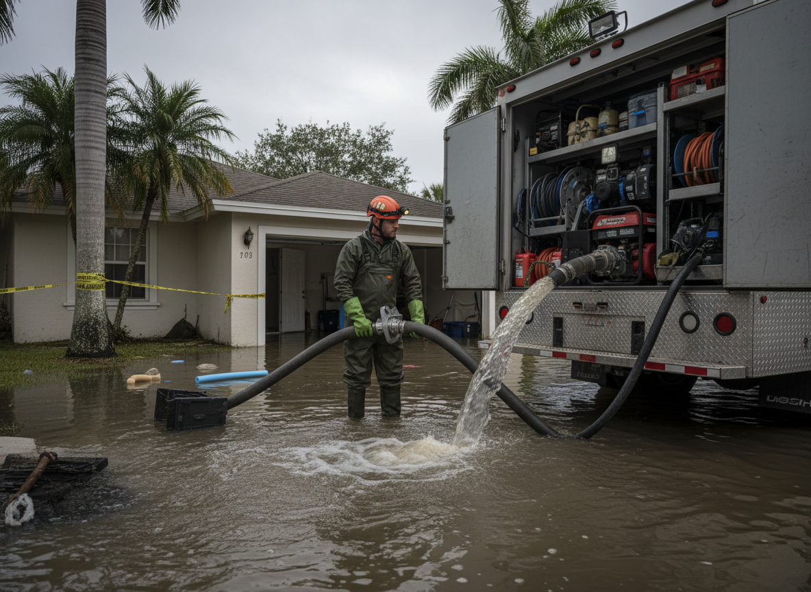 Rapid Water Extraction in Lake Worth Beach, FL