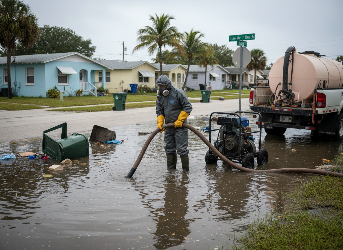 Sewage Cleanup in Lake Worth Beach, FL
