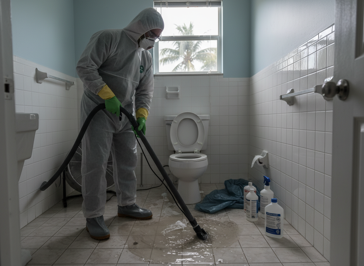 Toilet Overflow Cleanup in Lake Worth Beach, FL